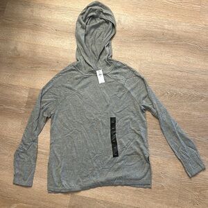 Banana Republic Cotton Hoodie Gray XXS NWT